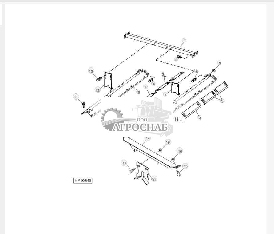 CROSS AUGER COVERS AND CHANNEL 